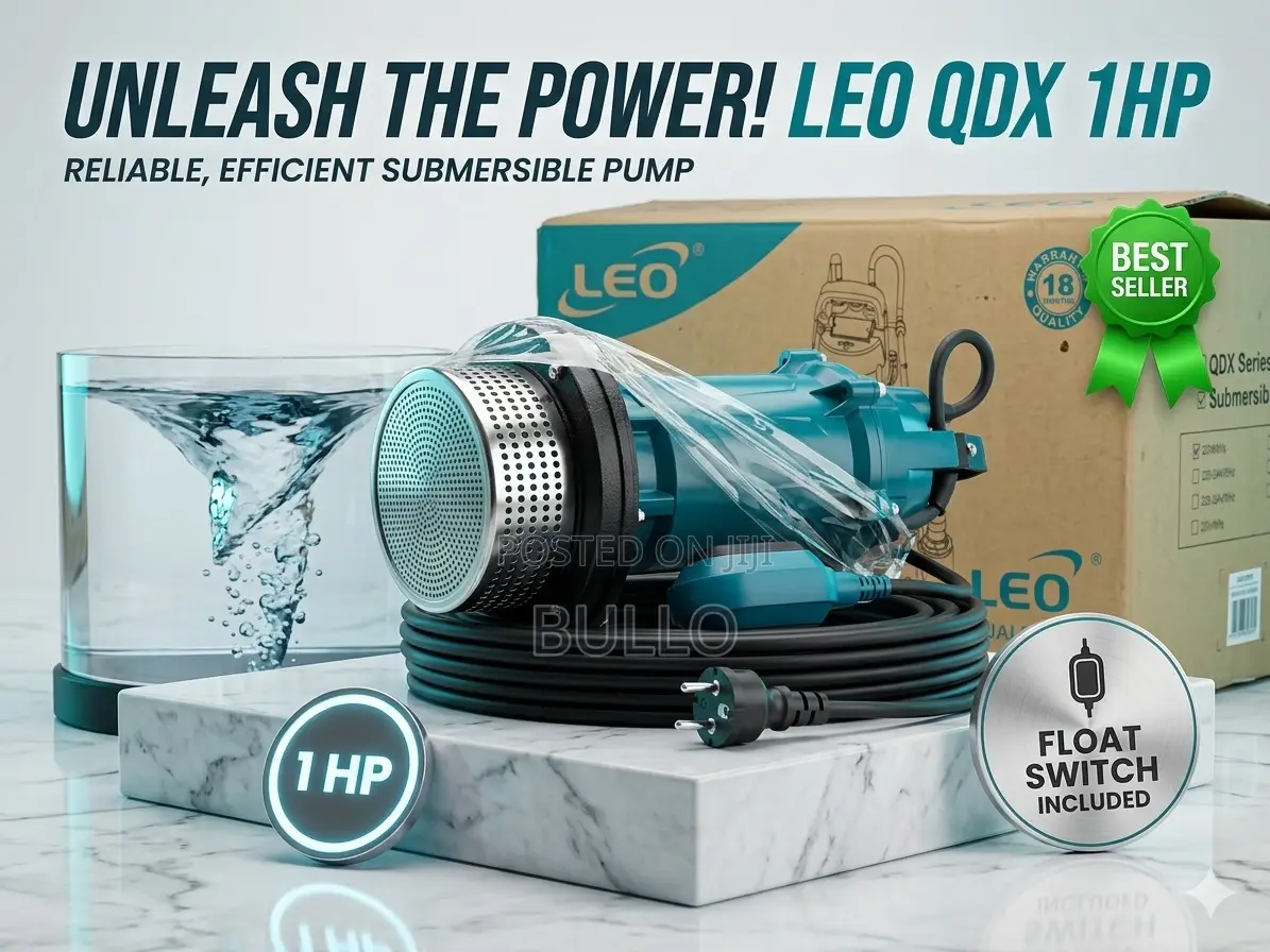 Water Pump Brand New Leo 1 Hp Submersible Pump With Float Switch