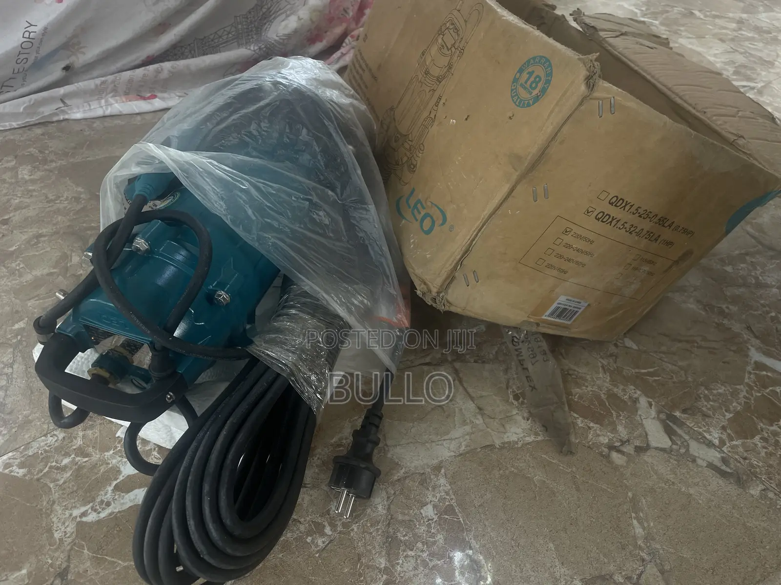 Water Pump Brand New Leo 1 Hp Submersible Pump With Float Switch