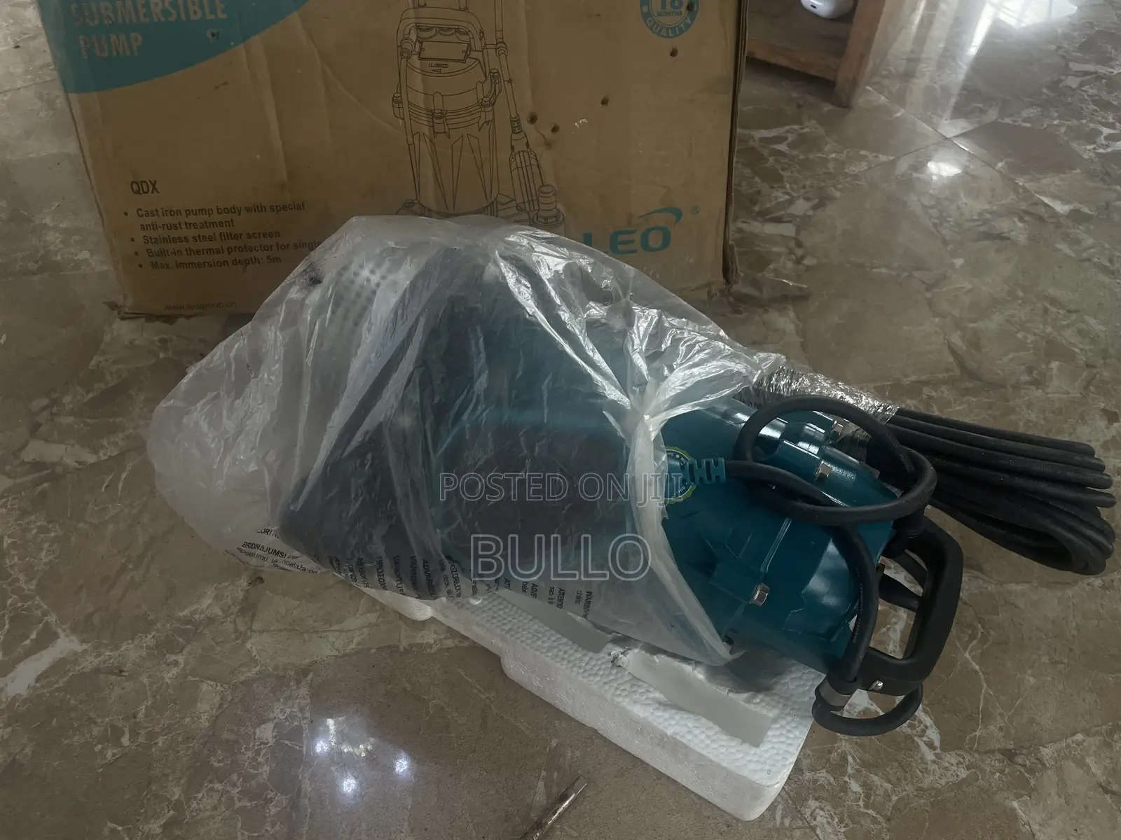 Water Pump Brand New Leo 1 Hp Submersible Pump With Float Switch