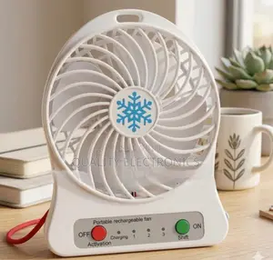 Portable Rechargeable Mini Fan – Cool Air Anytime, Anywhere!