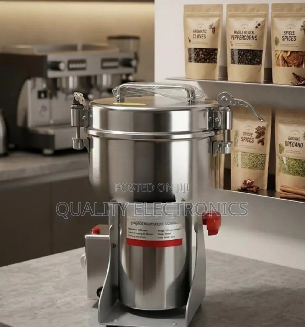 1 Kg Coffee Grinder – Commercial Power For Fast Fine Grinding!