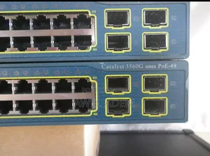 Cisco Ws-C3560g-48ps-S 48-Port Gigabit Ethernet Poe Switch