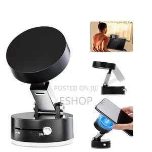 Safe Driving Companion: Non-Slip Vacuum Suction Phone Holder