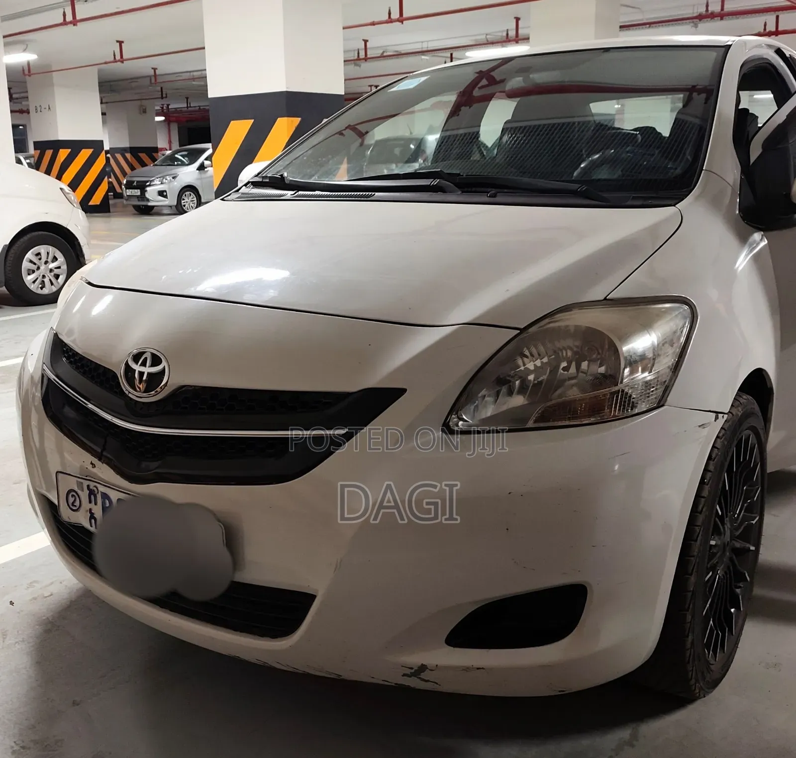 Toyota Belta 2010 White