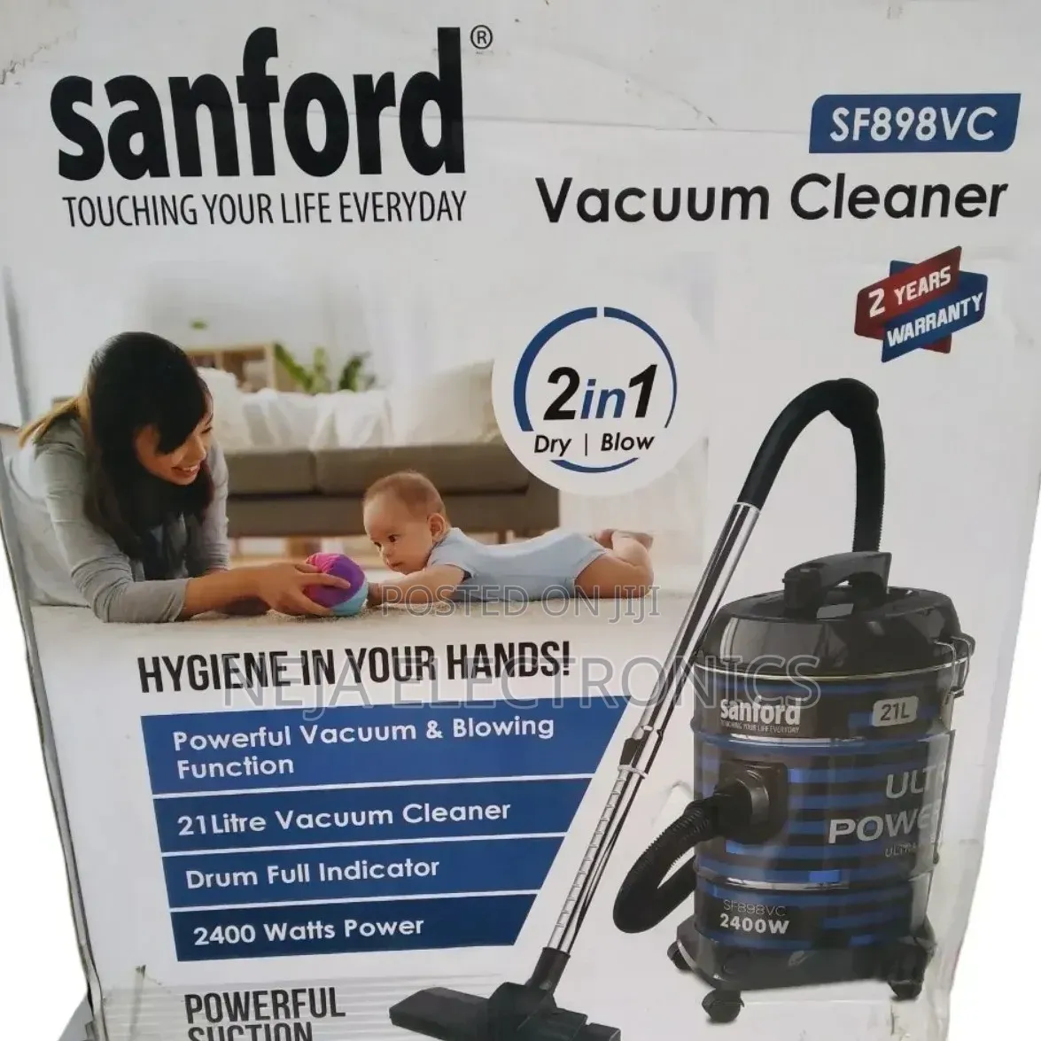 Sanford Vacuum Cleaners 21.Lit For Sales In 2in1 Deliver