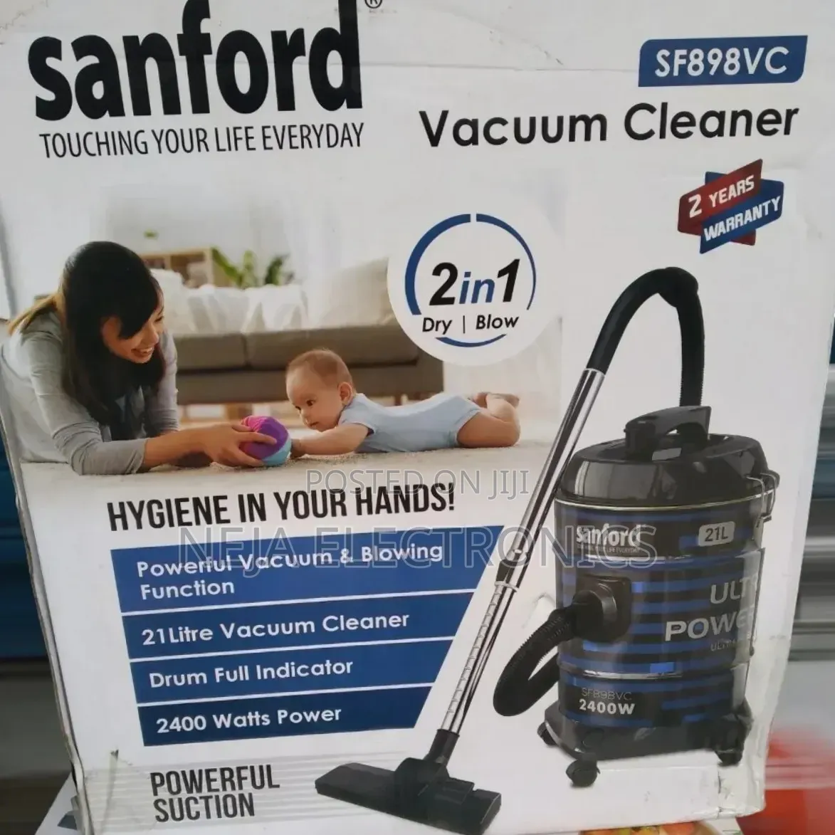 Sanford Vacuum Cleaners 21.Lit For Sales In 2in1 Deliver