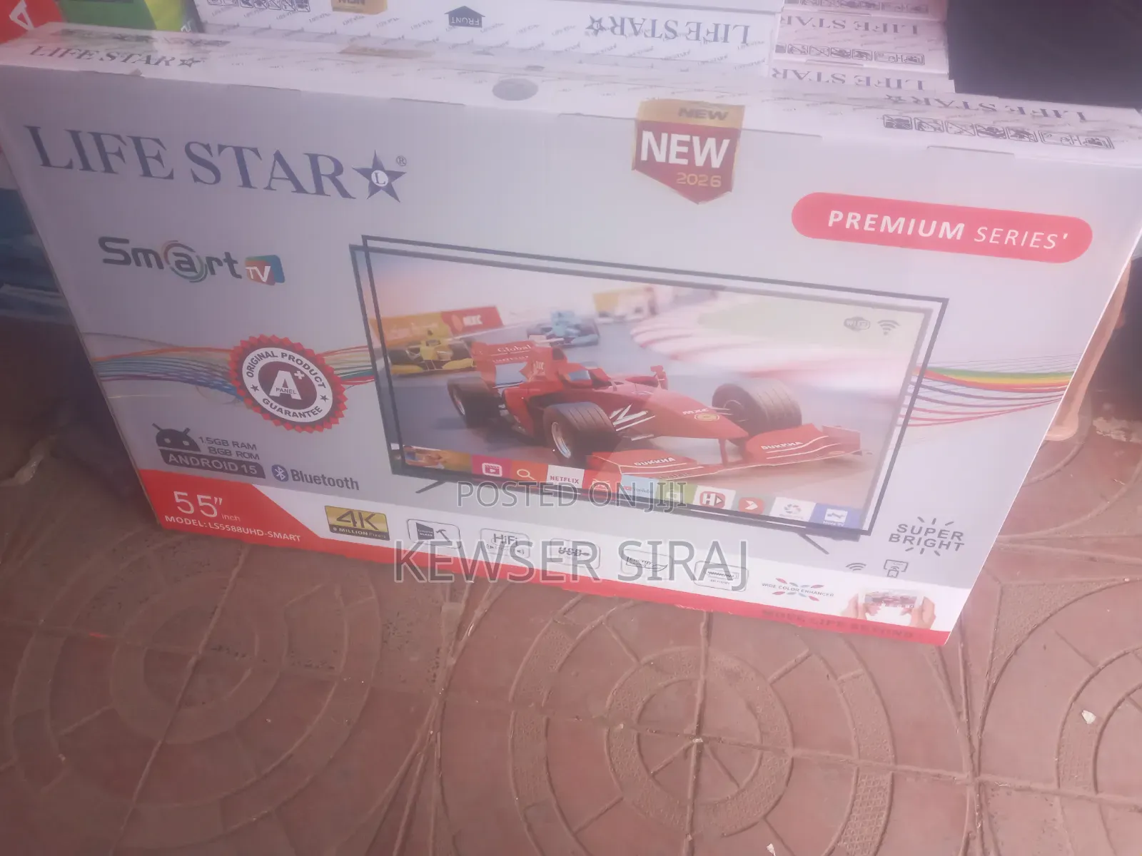 Life Star 55inch Tv Smart Android