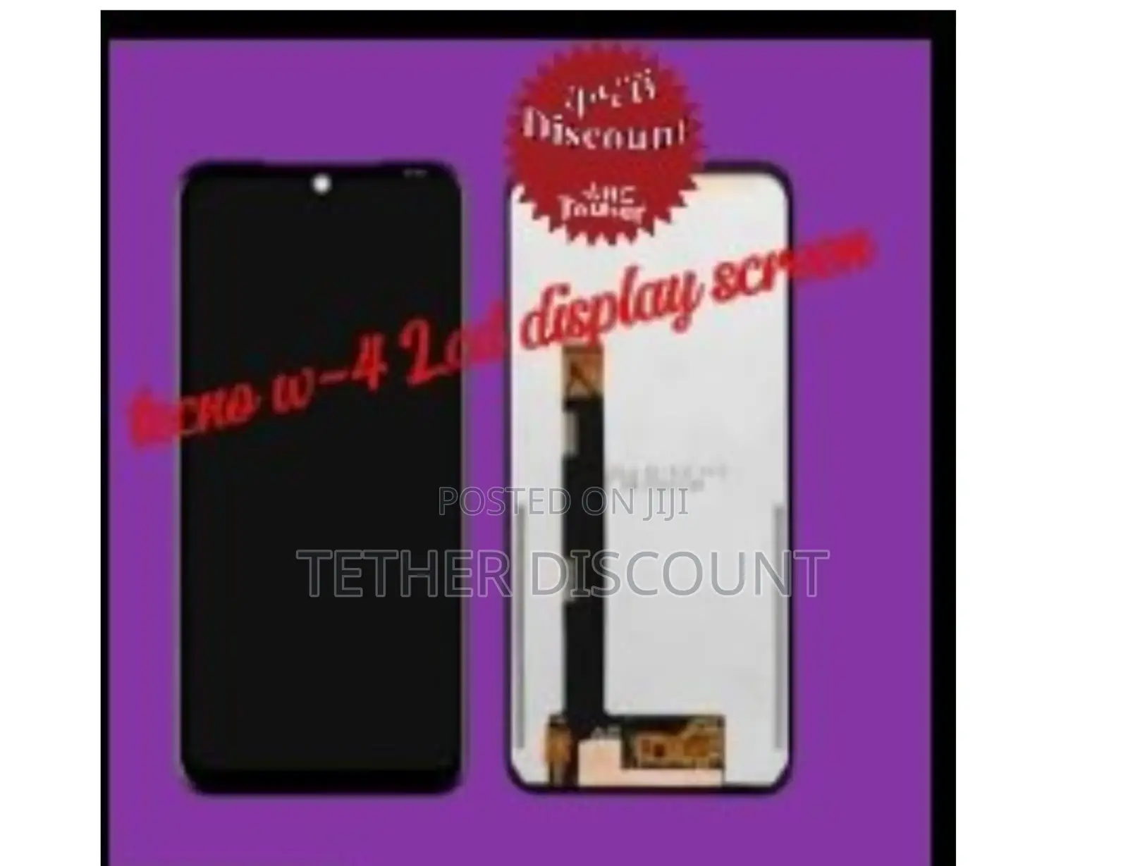 Tecno W-4 LCD Display Screen