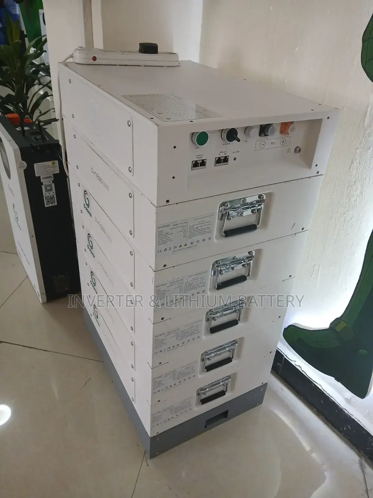 40kw High-Voltage Inverter and Lithium Battery