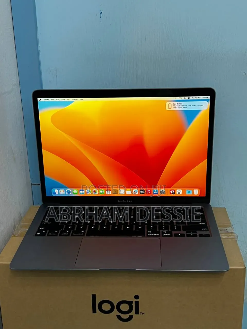 New Laptop Apple MacBook Air 2020 M1 8GB Apple M1 SSD 256GB