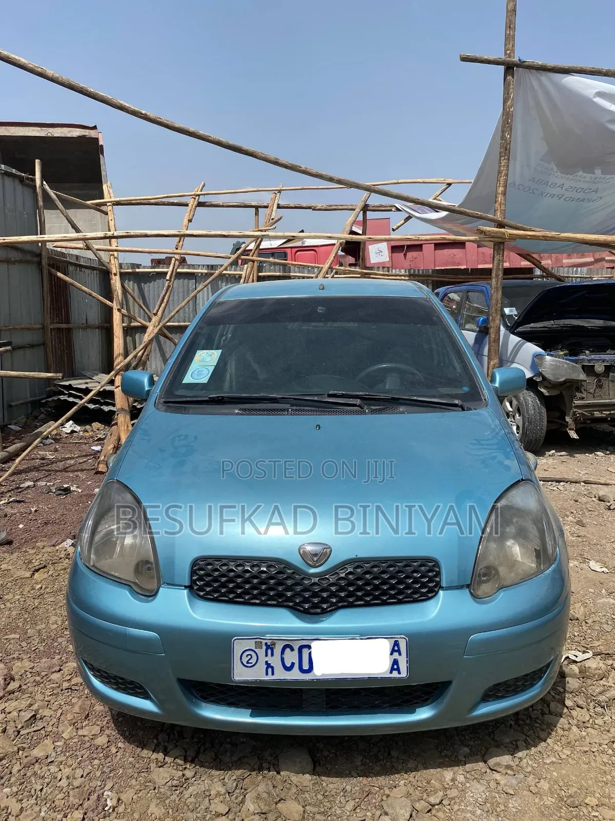 Toyota Vitz 1.0 FWD 5dr 2002 Blue
