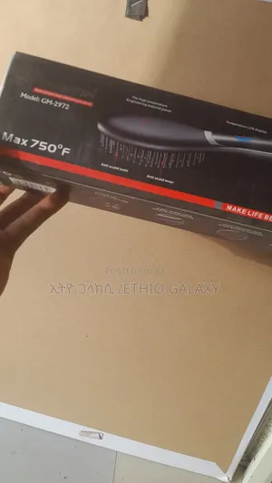 Original Progemei 2972 Electric Hair Brush - የኤሌክትሪክ የፀጉር ማበጠሪያ