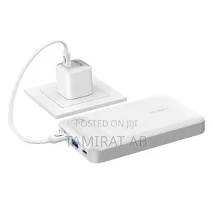 Anker 10000mah Capacity Power Bank With 22.5w Fast Charging - (White )