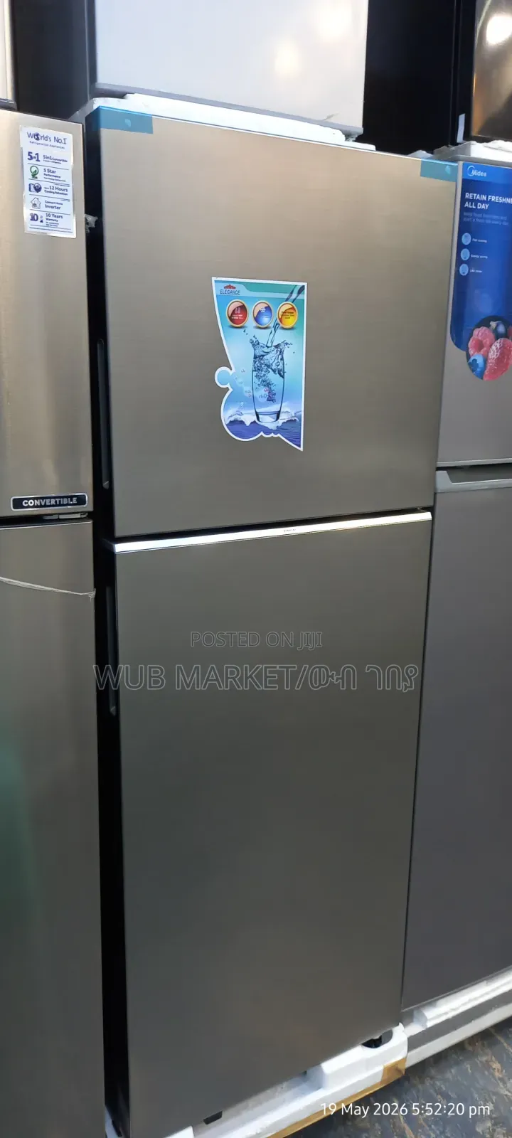 Samsung 318 Model Refrigerator-ሳምሰንግ 310 ሊትር ፍሪጅ