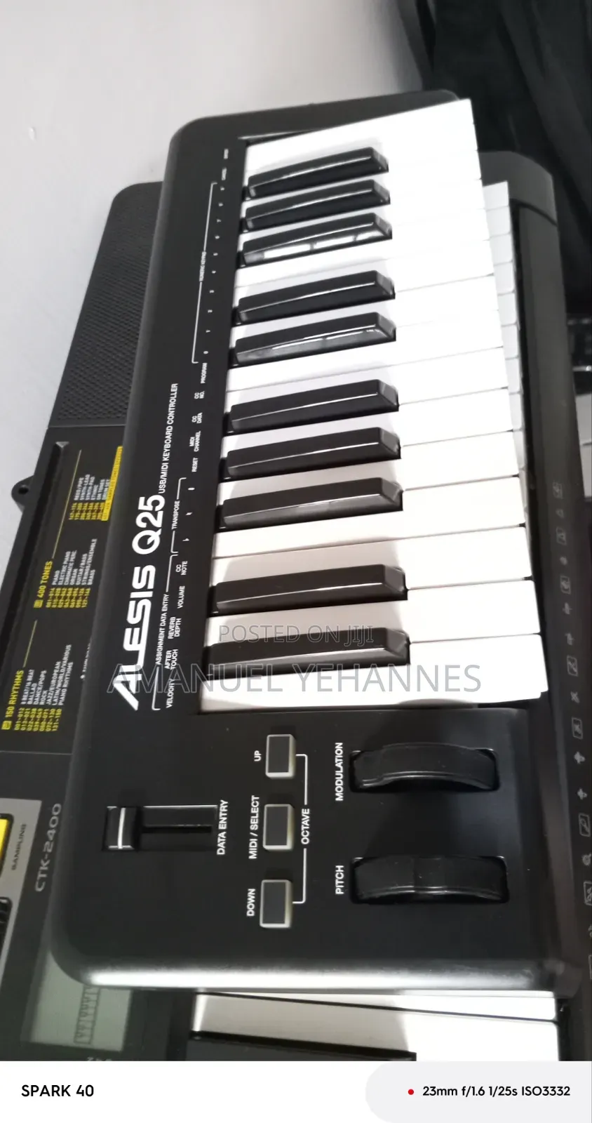 Alesis Q25 Midi Keyboard Piano
