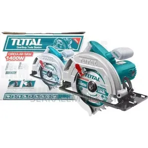 Total 1400w Circular Saw 45°-45mm,90°-65mm