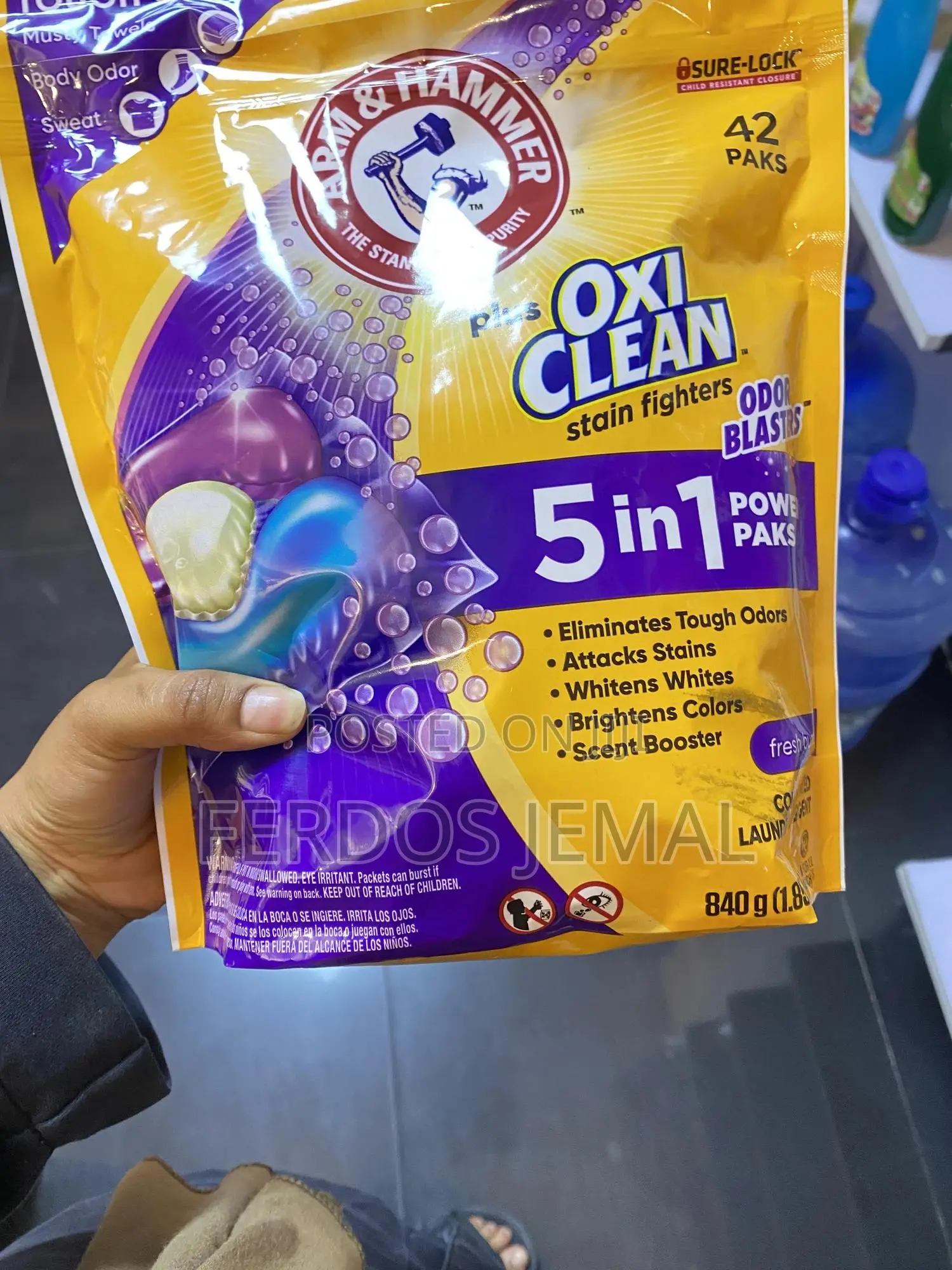 Oxi Clean Fighter
