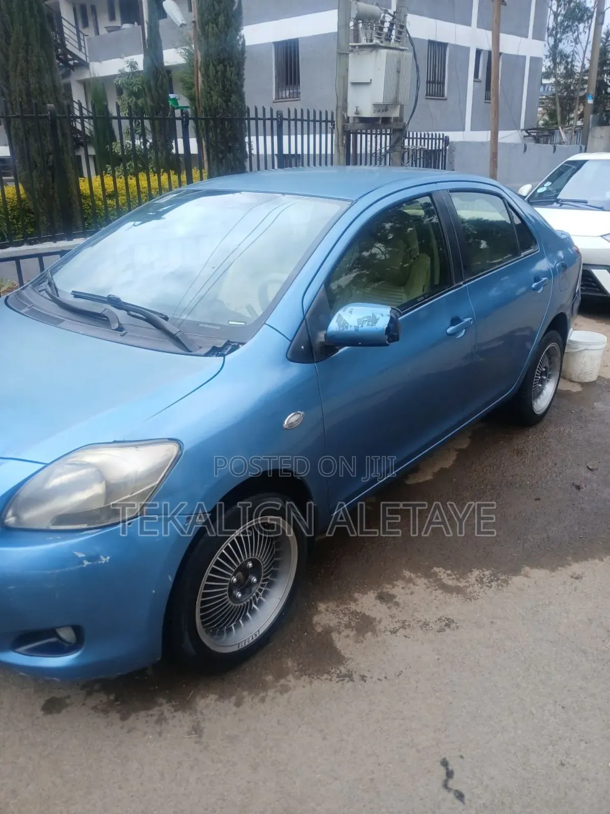 Toyota Yaris 2008 Blue