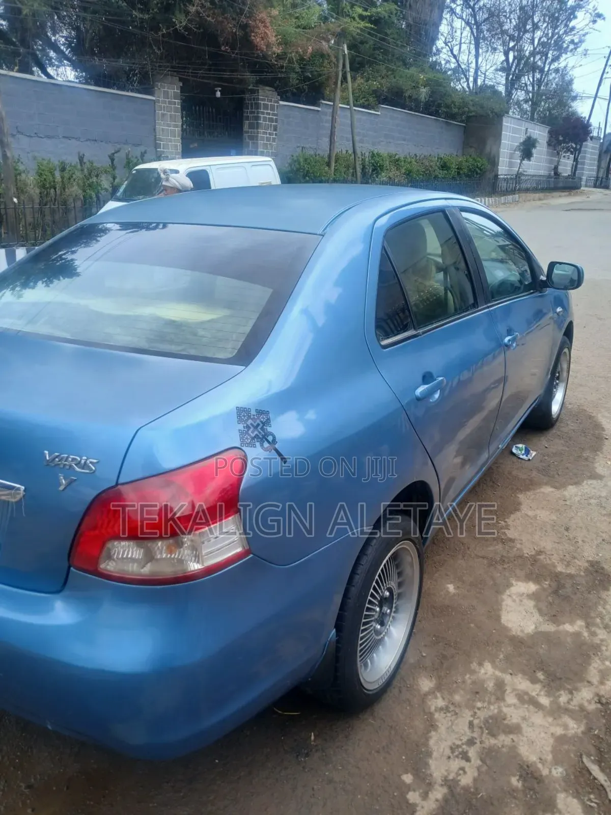 Toyota Yaris 2008 Blue