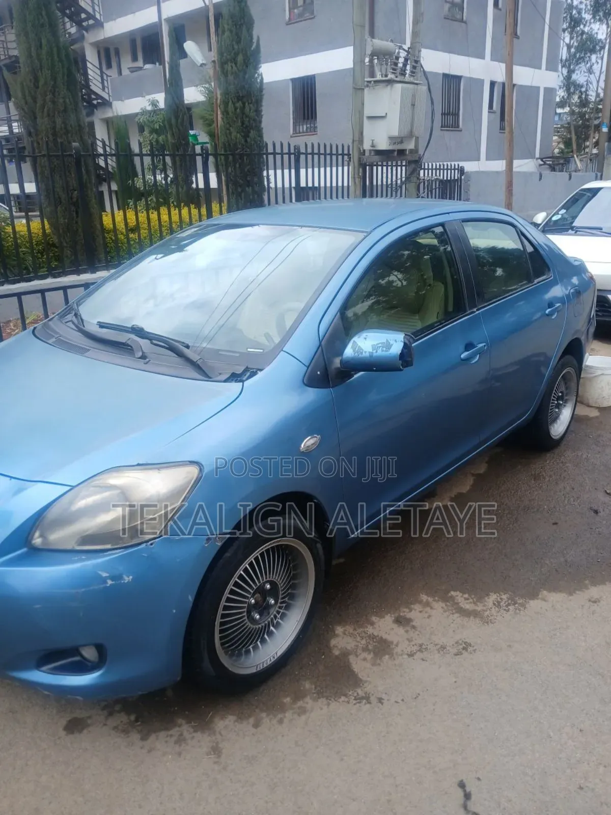 Toyota Yaris 2008 Blue