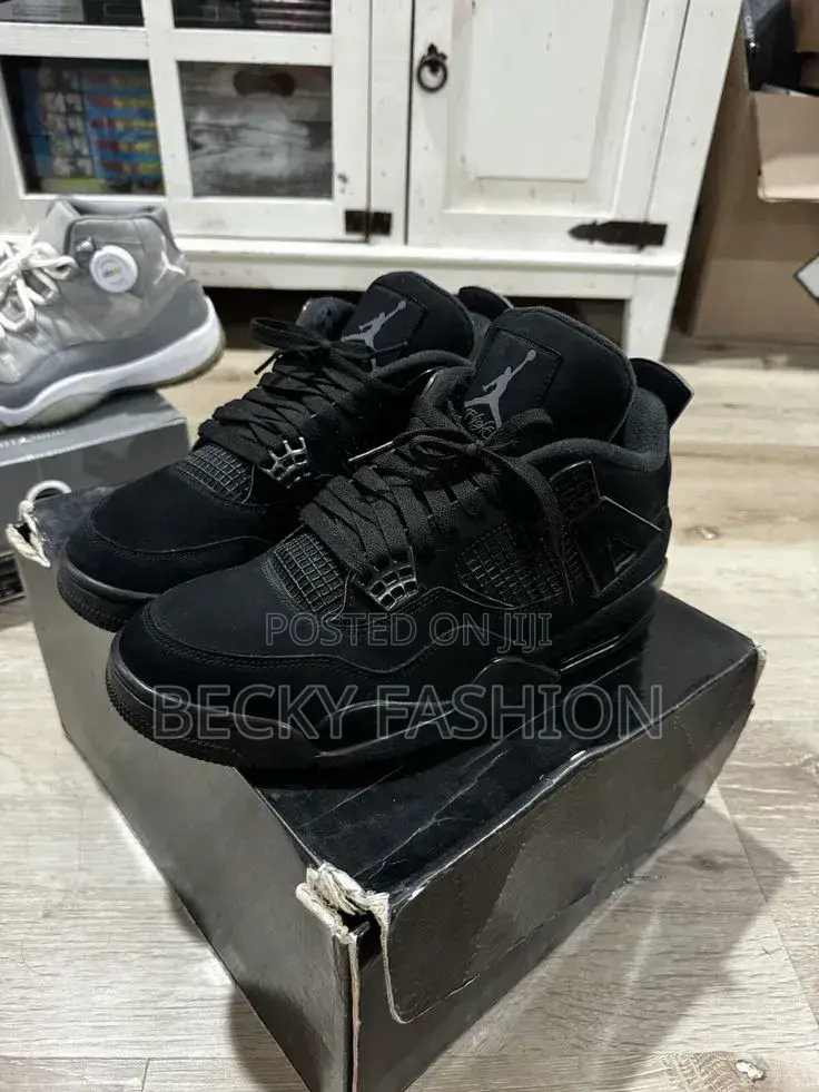 Air Jordan 4 Black Cat Shoes