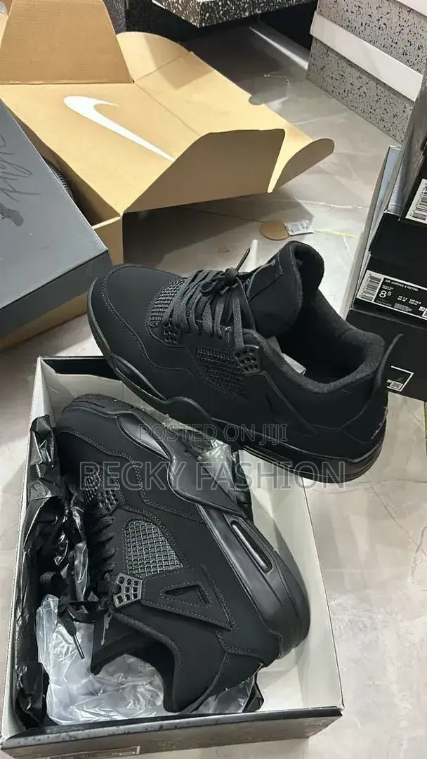 Air Jordan 4 Black Cat Shoes
