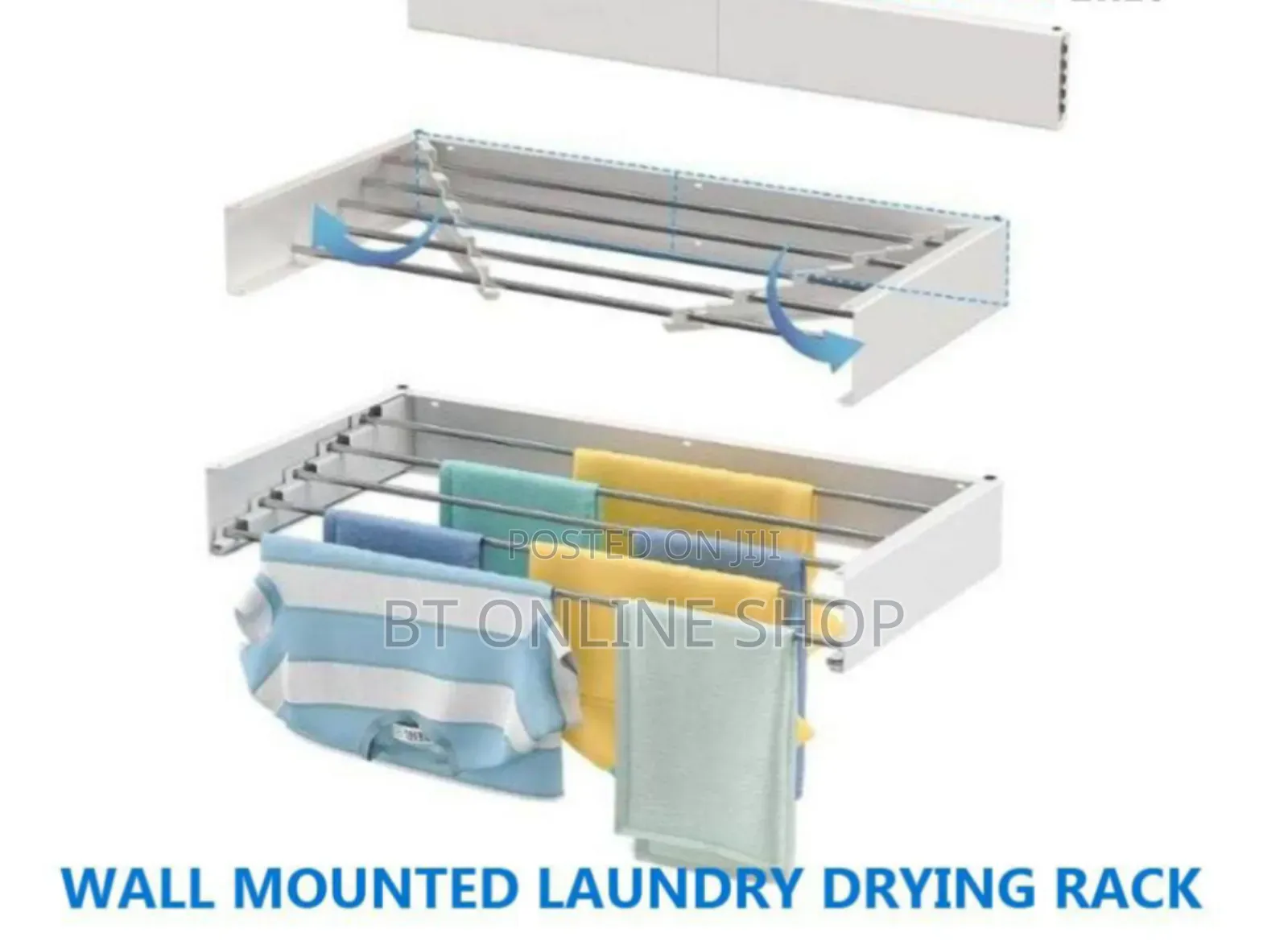 Wall Mounted Laundry Drying Rack