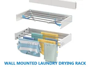 Wall Mounted Laundry Drying Rack