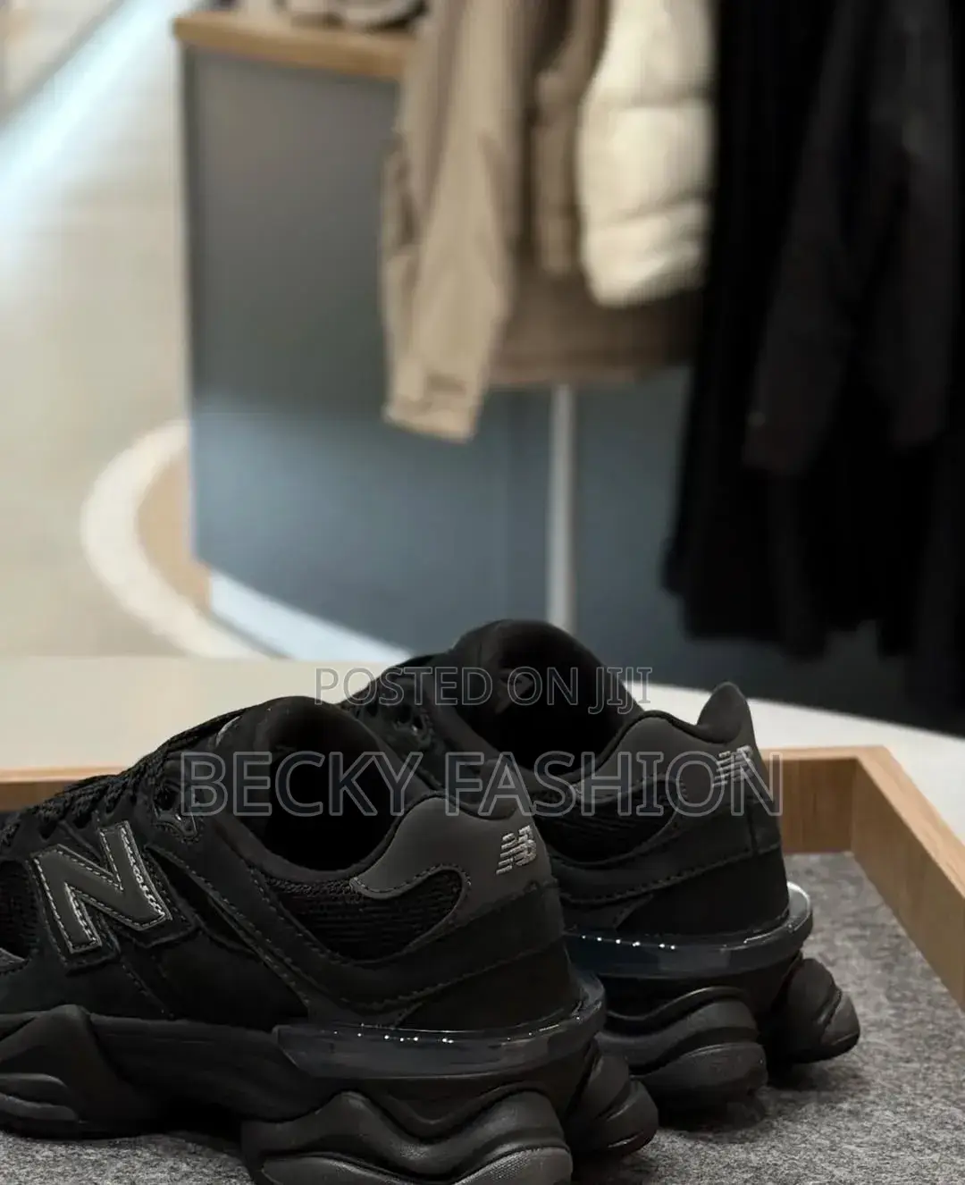 New Balance 9060 Triple Black Shoes