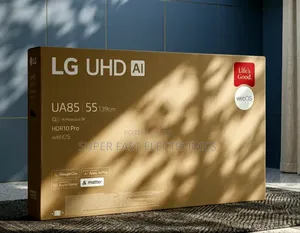 Lg 55 Inch Tv Uhd Ai Smart Tv Hdr10 Pro Webos Tv (Ua85 Series)