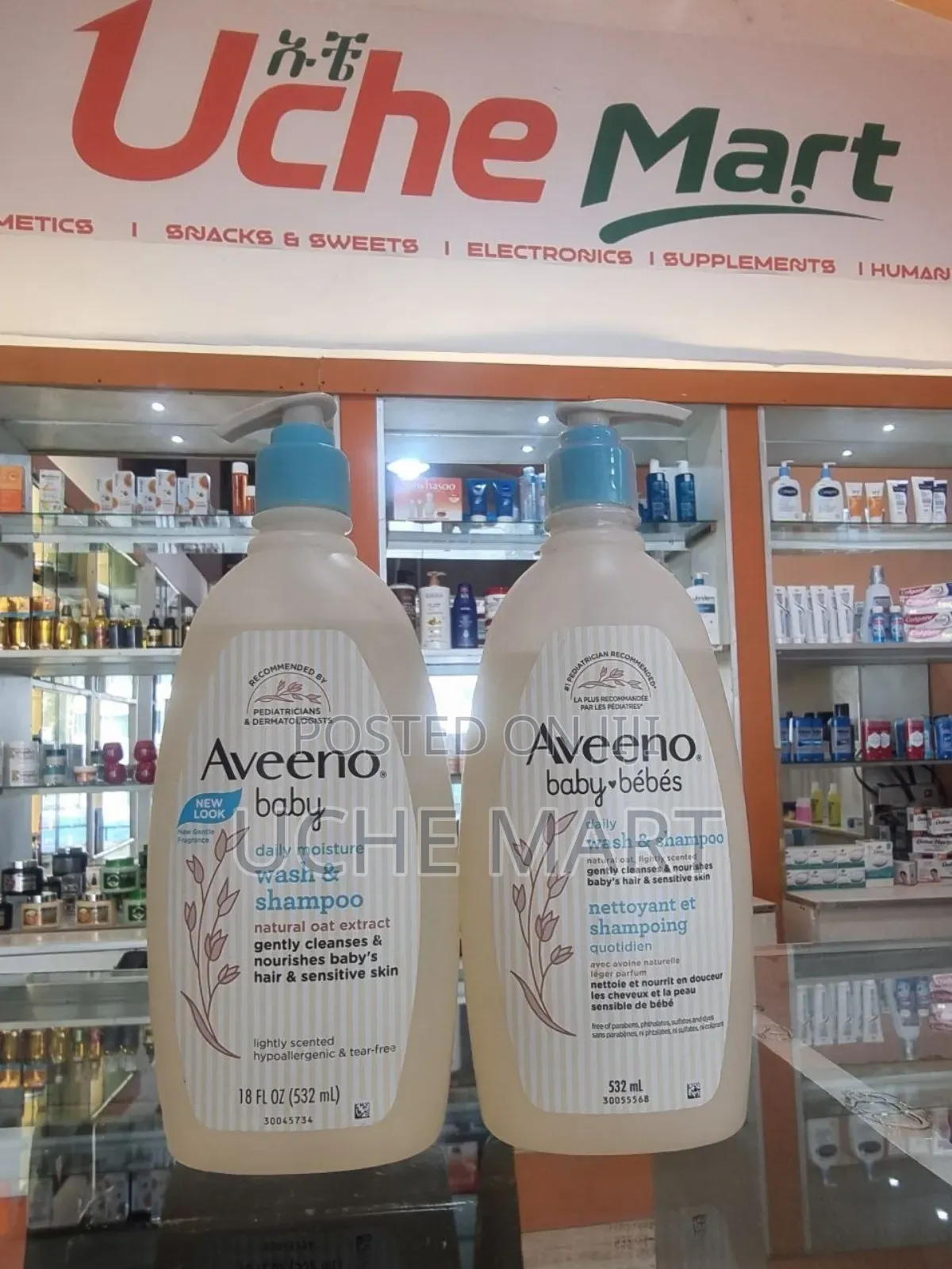 Aveeno Daily Wash and Shampoo