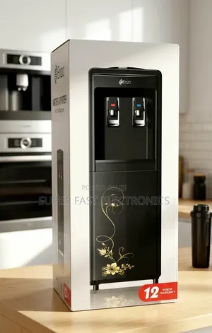 Enzo Water Dispenser Hot Cold Standing Water Cooler With Storage