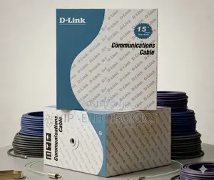 D-Link Communications Cable Bulk Packaging Boxes With Cable Spools