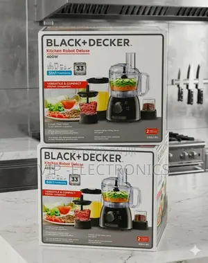 Black+Decker Kitchen Robot Deluxe 400w – 5-in-1food Processor
