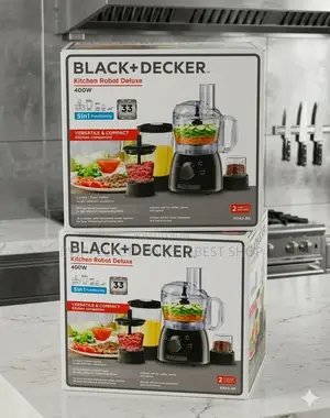 Black+Decker Kitchen Robot Deluxe 400w – 5-in-1food Processor