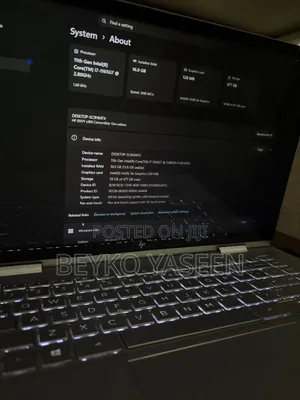 Laptop HP Envy x360 Convertible 15 es2xx 16GB Intel Core i7 SSD 500GB