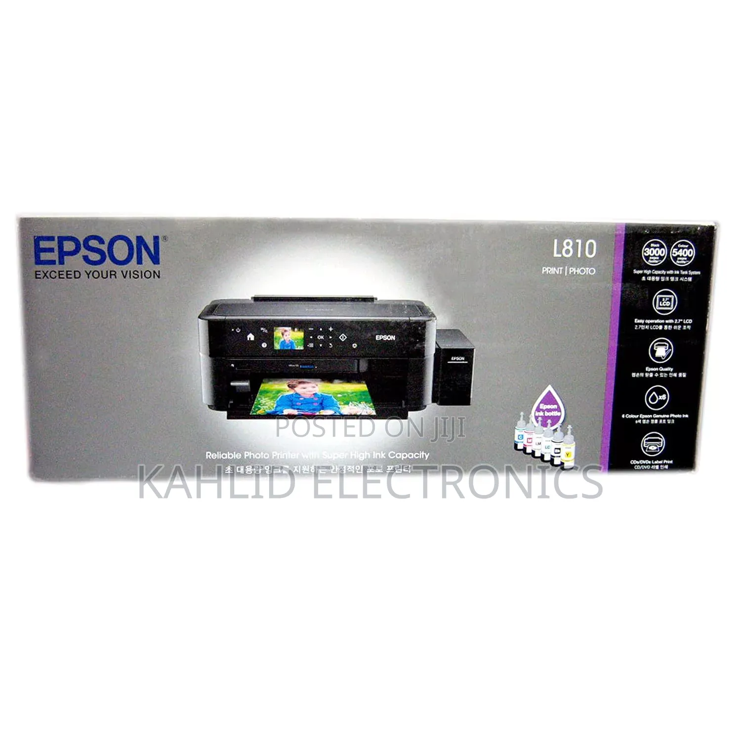 Epson L810 Photo Printer