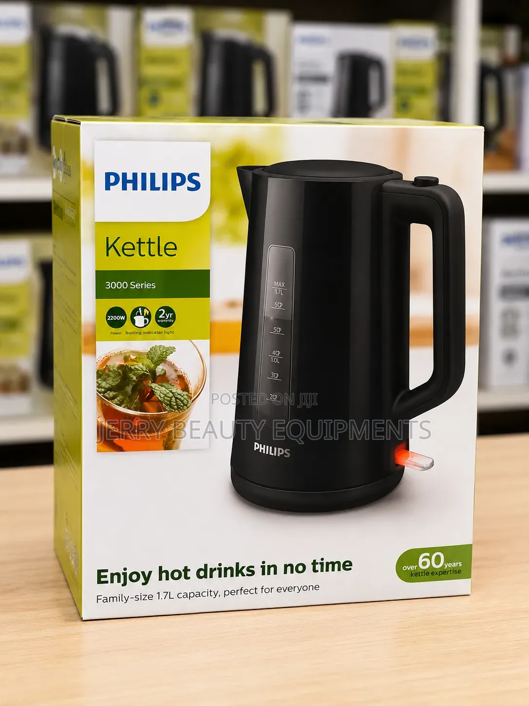 Philips Electric Kettle- 1.7l Capacity