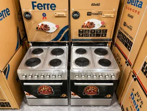 Lux Oven 60×60 – 4 Electric Full Function | 3 Year Warranty Stainless