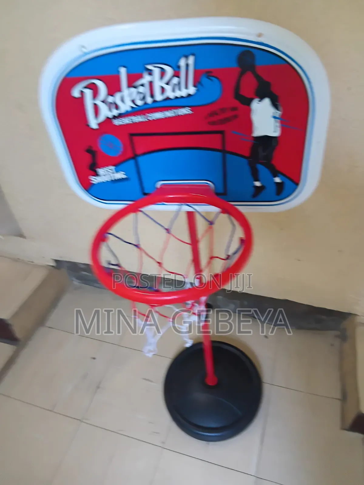 Kids Adjustable Basketball Set