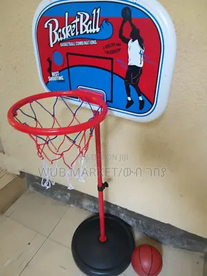 Portable Baby Basketball Rack-የልጆች ቅርጫት ኳስ መጫወቻ ቦርድ