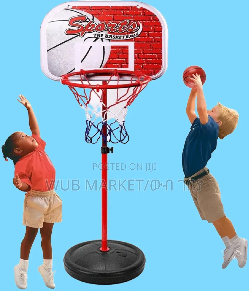 Portable Baby Basketball Rack-የልጆች ቅርጫት ኳስ መጫወቻ ቦርድ