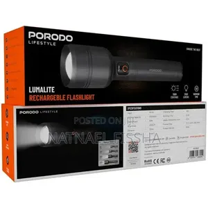 Porodo Rechargeable Flashlight