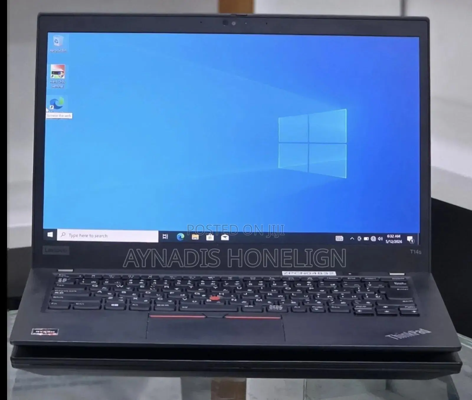 New Laptop Lenovo ThinkPad T14 G1 16GB AMD Ryzen 5 SSD 512GB