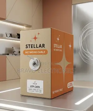 Stellar Cat6 Utp Cable Networking CCTV Solution | Fast Data Transfer