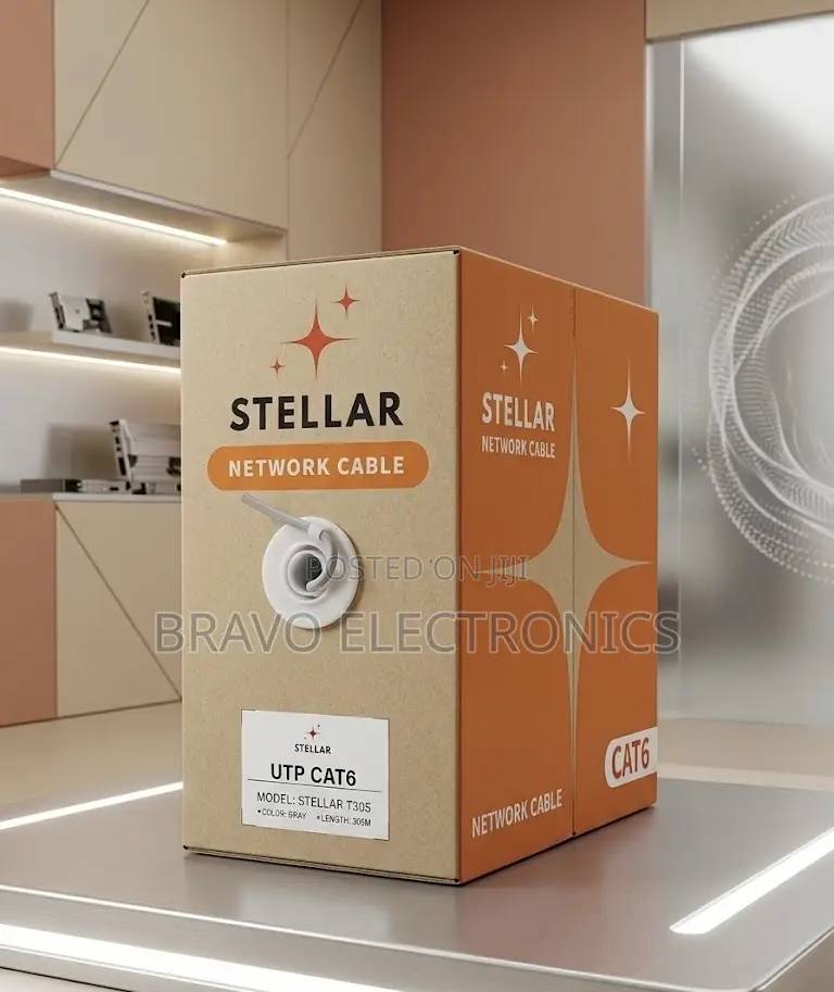 Stellar Cat6 Utp Cable Networking CCTV Solution | Fast Data Transfer
