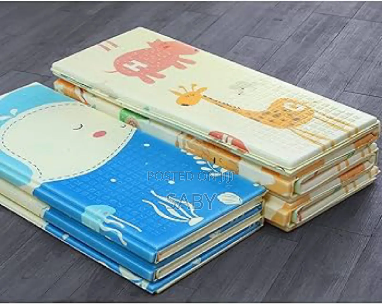 Foldable Baby Play Mat Is a Waterproof,