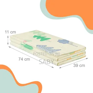 Foldable Baby Play Mat Is a Waterproof,