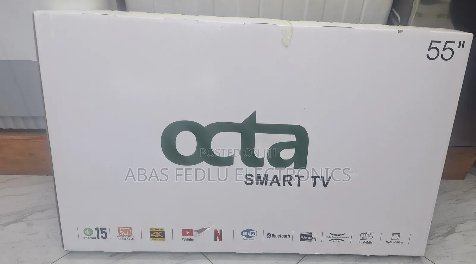 Octa Smart Tv 55 Inche Andirod 15
