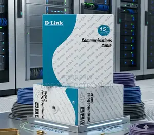 D-Link Cat6 Network Cable Reliable Performance Office CCTV Solution